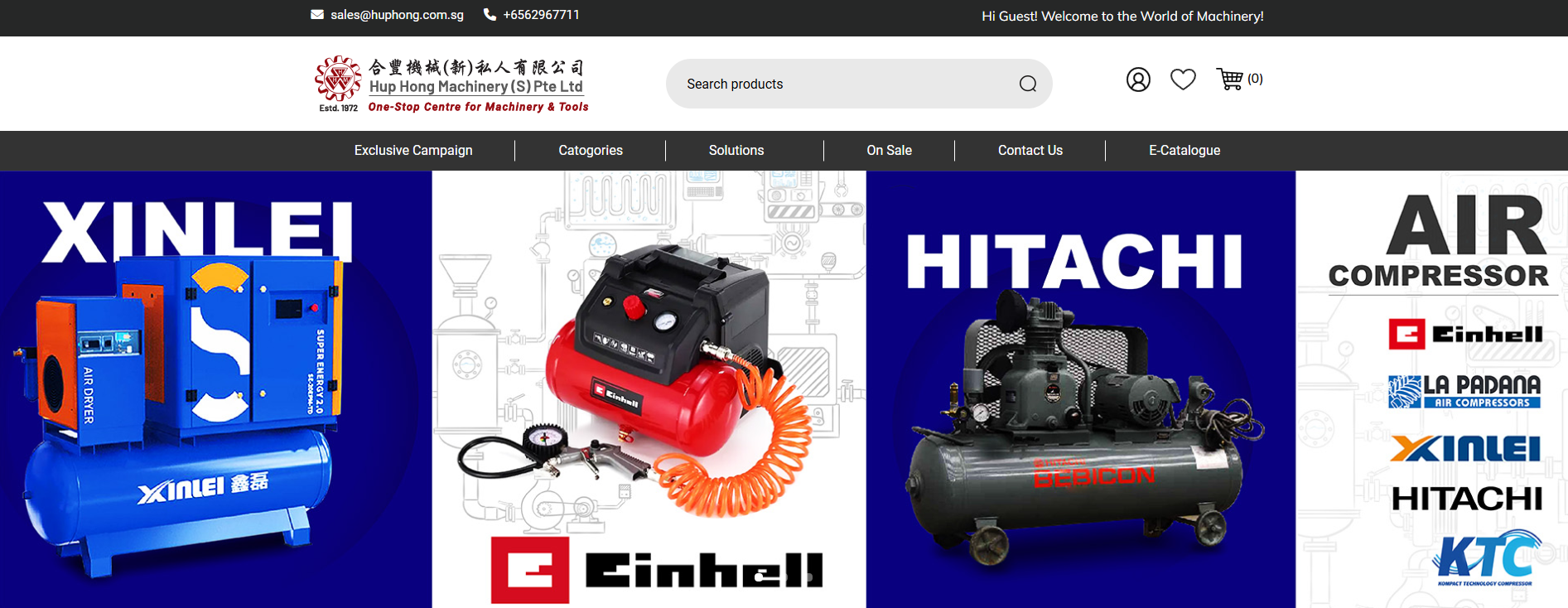 Hup Hong Company Overview Banner