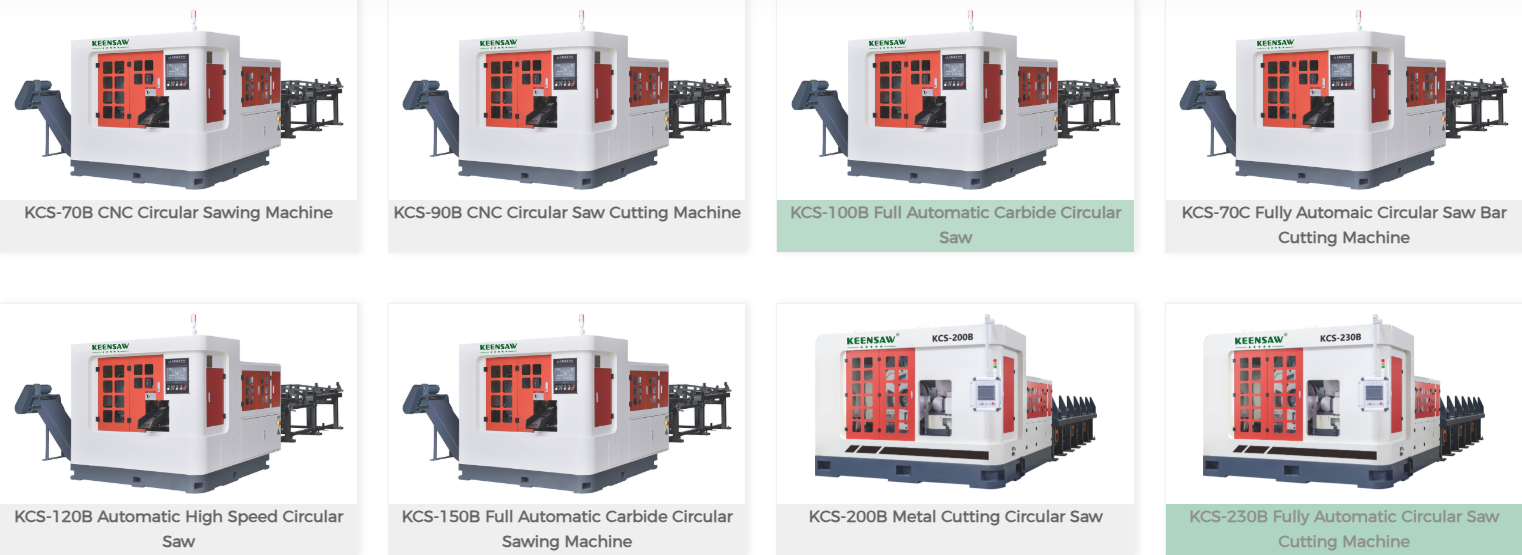 Types of Circular Saw Machine