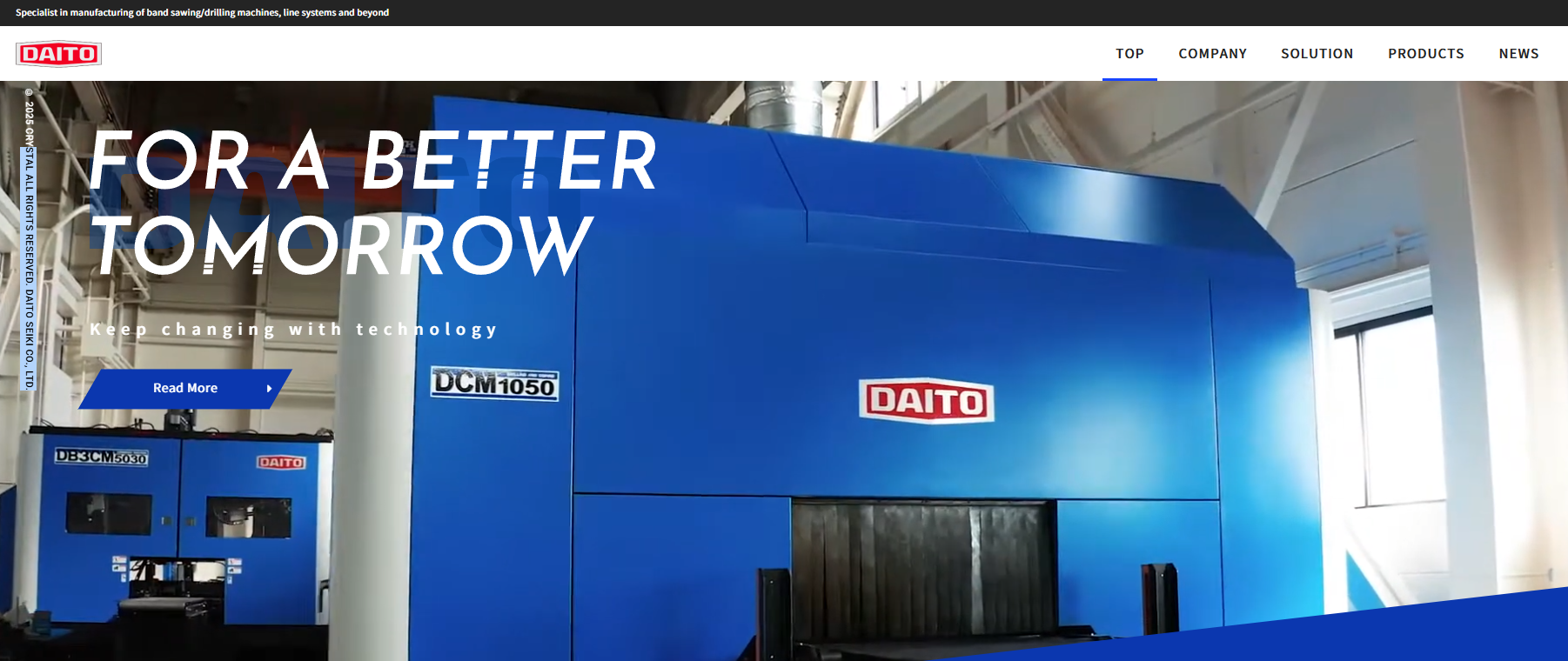 DAITO Company Overview Banner