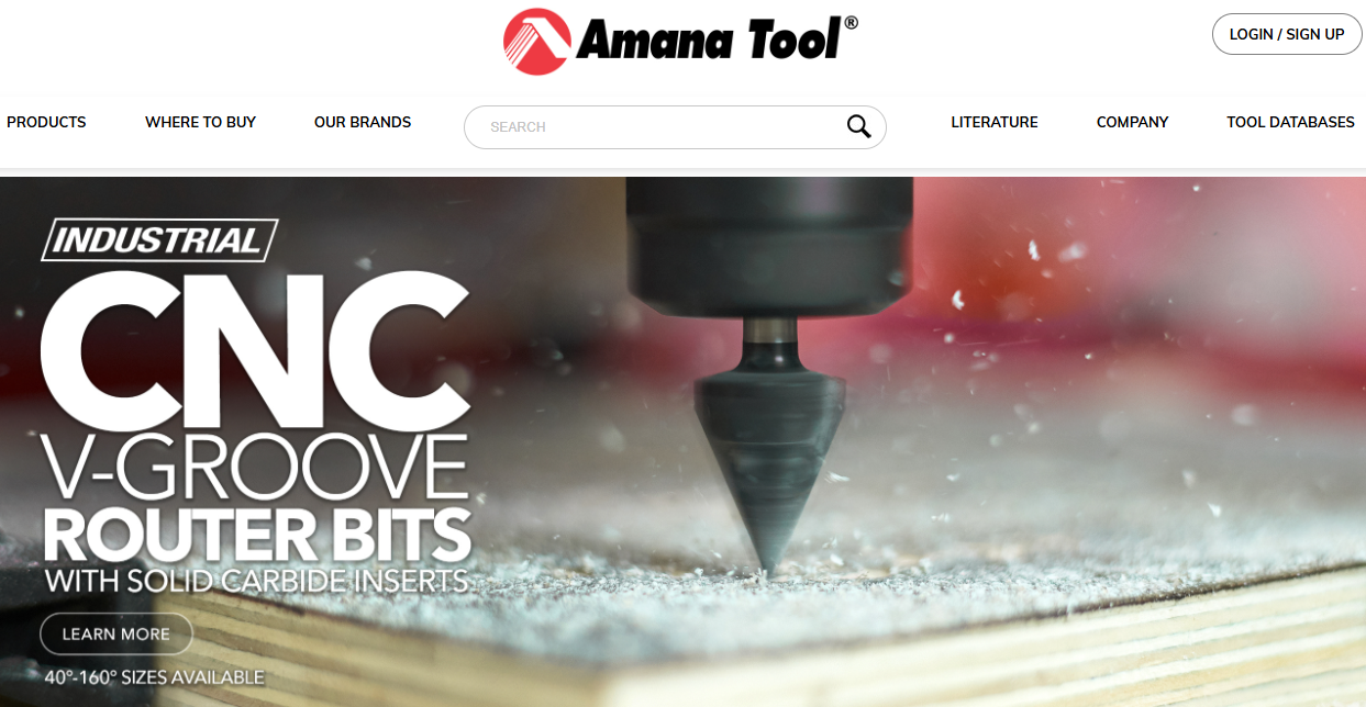Amana Tool Company Overview banner