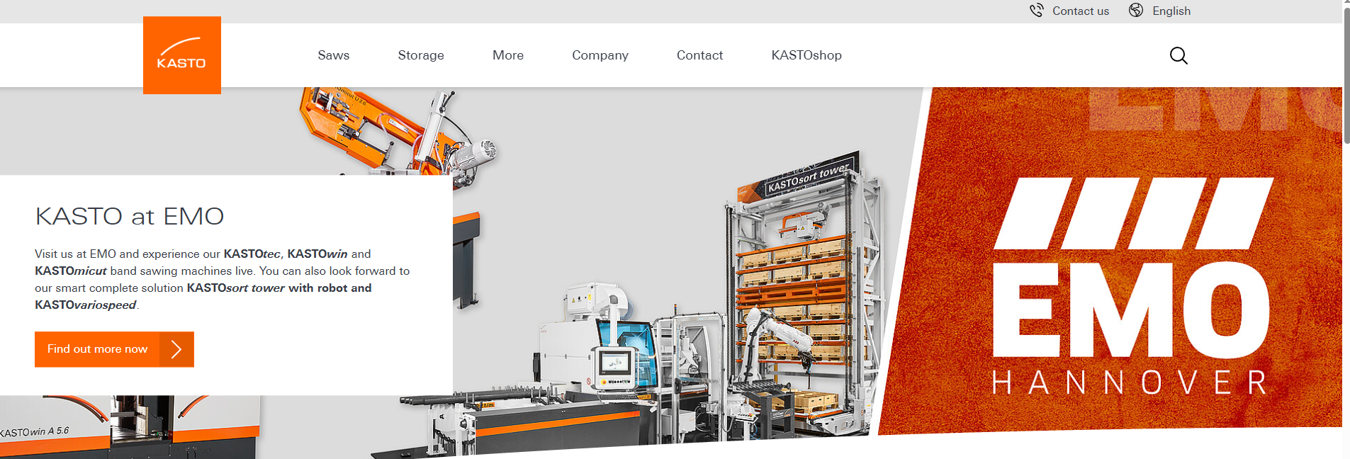 Kasto Company Overview Banner