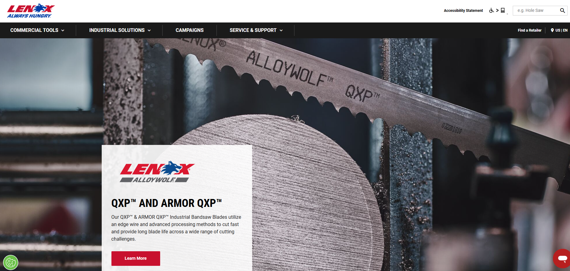 Lenox Tools Company Overview Banner